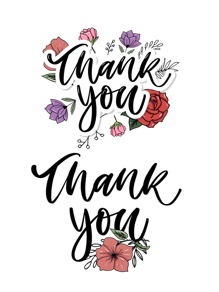 thank you Slogan print for textile t-shirt vector. vector