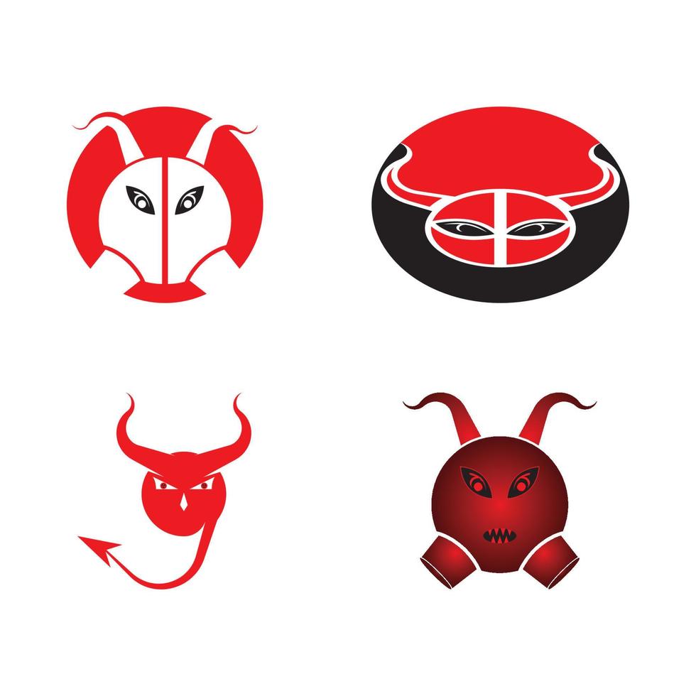 Devil horn Vector icon illustration