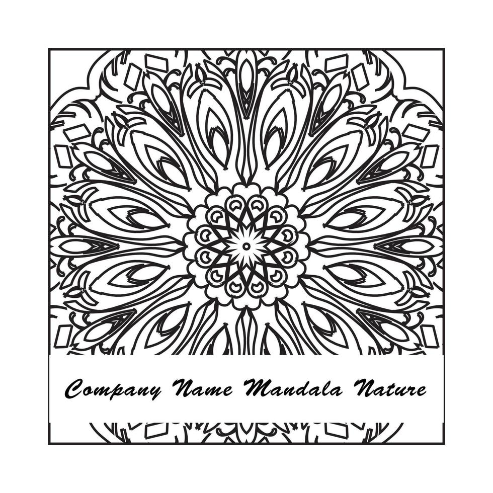 Texture Paper Cut Indian Mandala vector