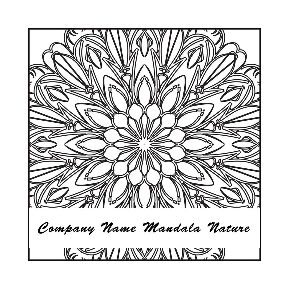 textura papel cortado mandala indio vector