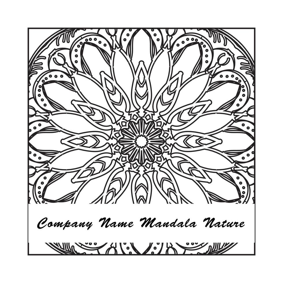 textura papel cortado mandala indio vector