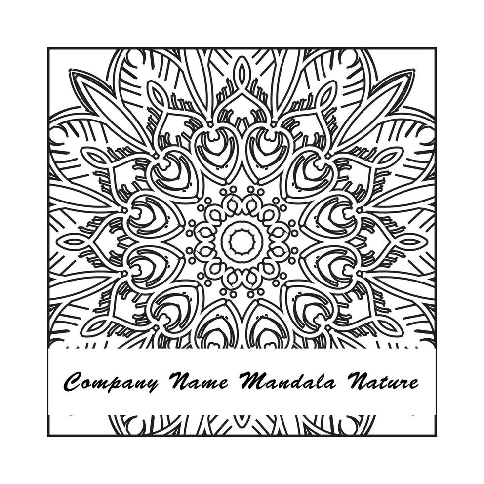 textura papel cortado mandala indio vector