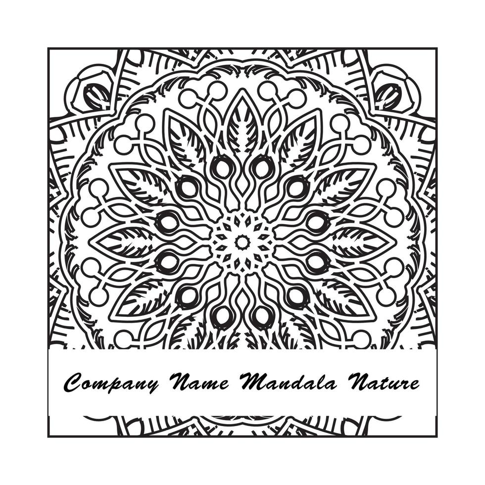 Texture Paper Cut Indian Mandala vector