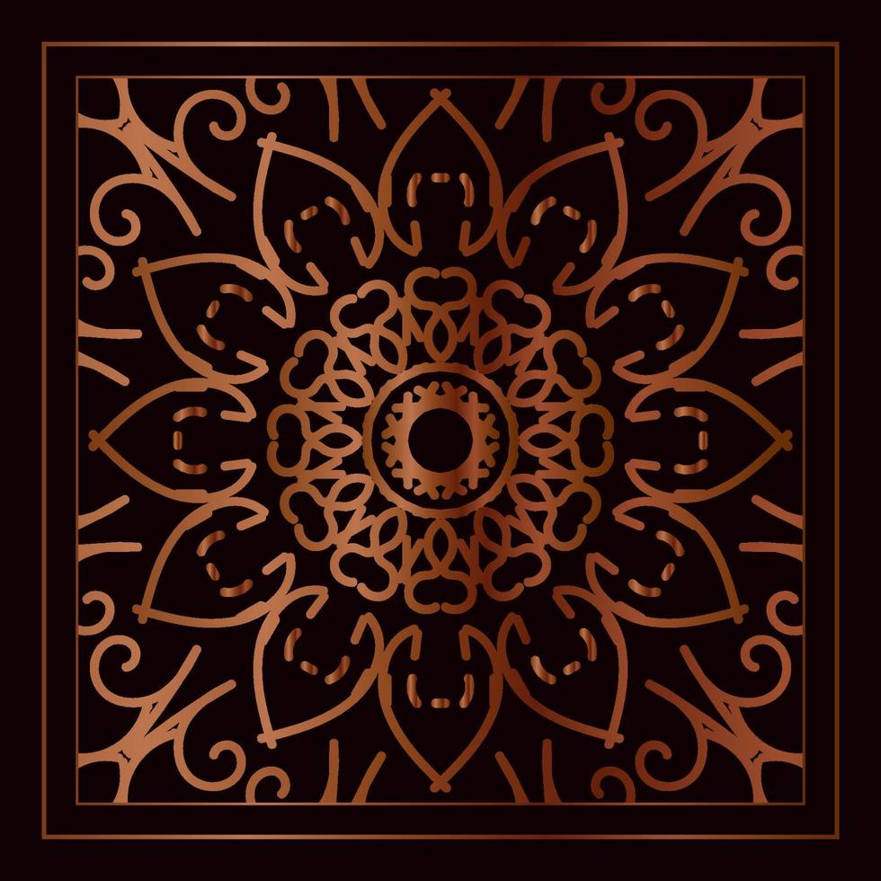 Luxury Ornamental Indian Mandala Design vector