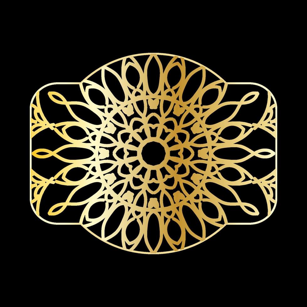 Luxury Ornamental Indian Mandala Design vector