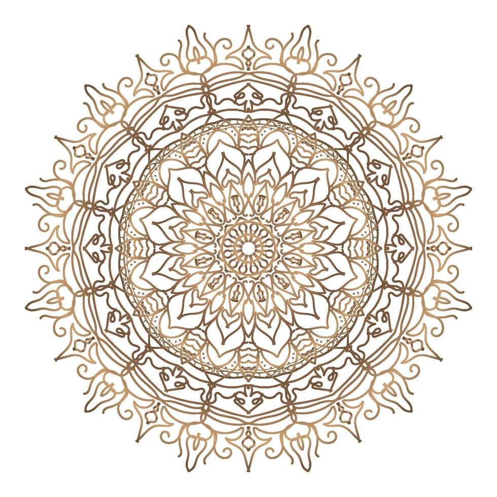 arte gráfico mandala vector