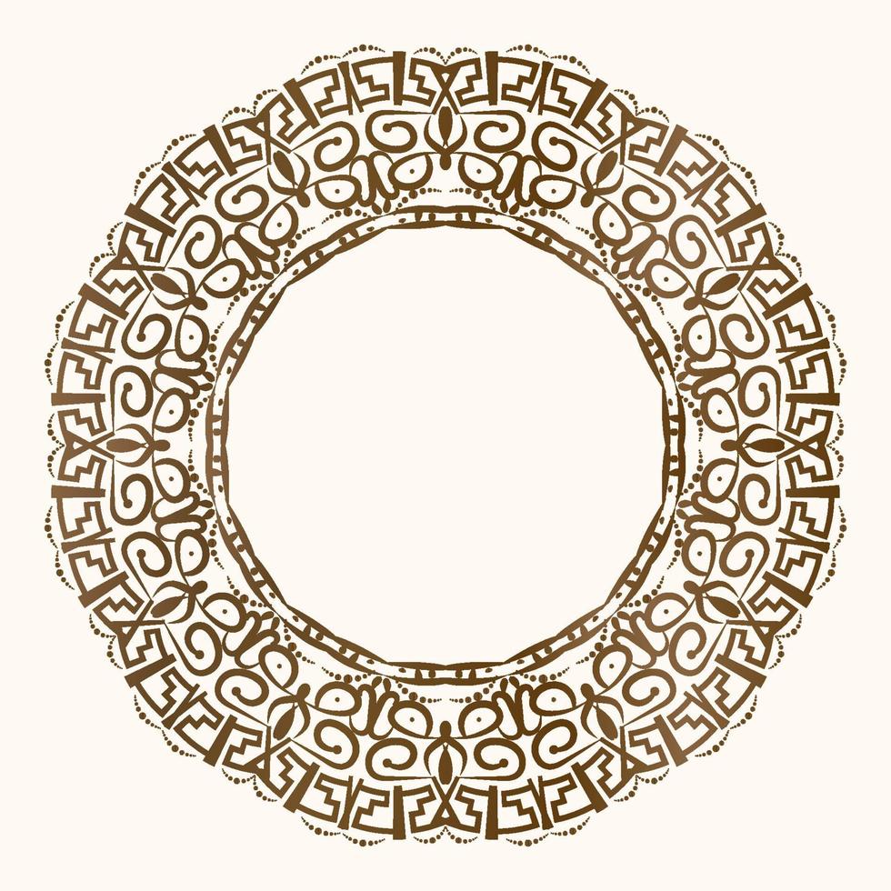 mandala ornament or flower vector