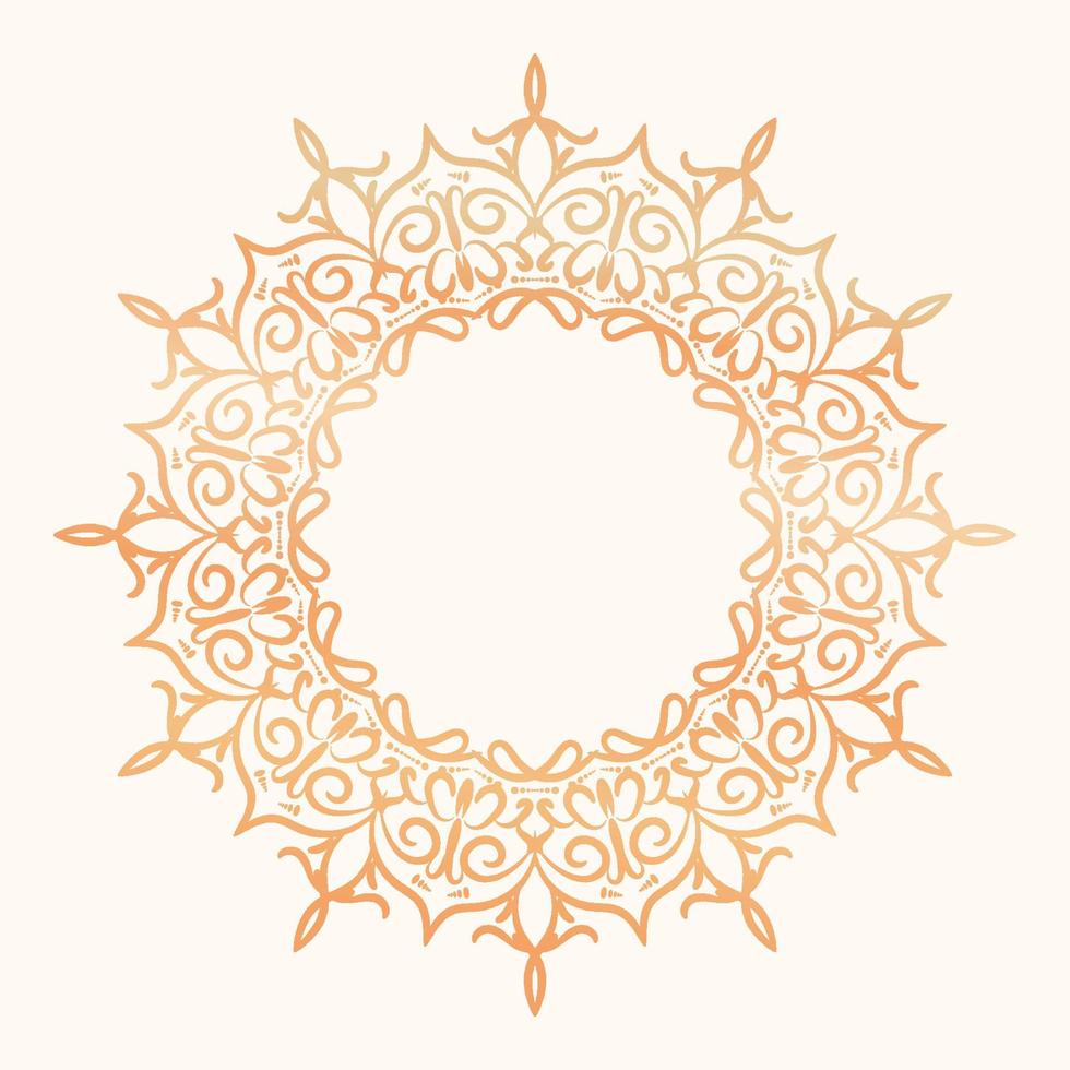 mandala ornament or flower vector