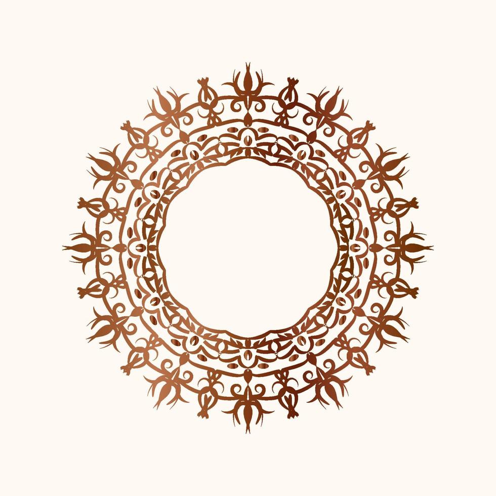 mandala ornament or flower vector