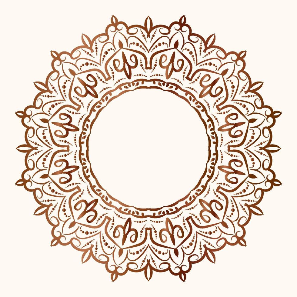 mandala ornament or flower vector