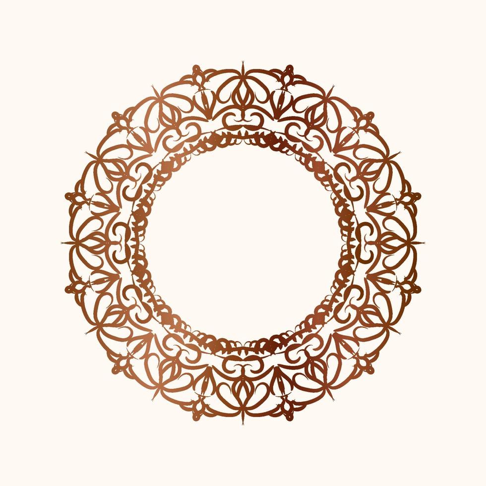 mandala ornament or flower vector