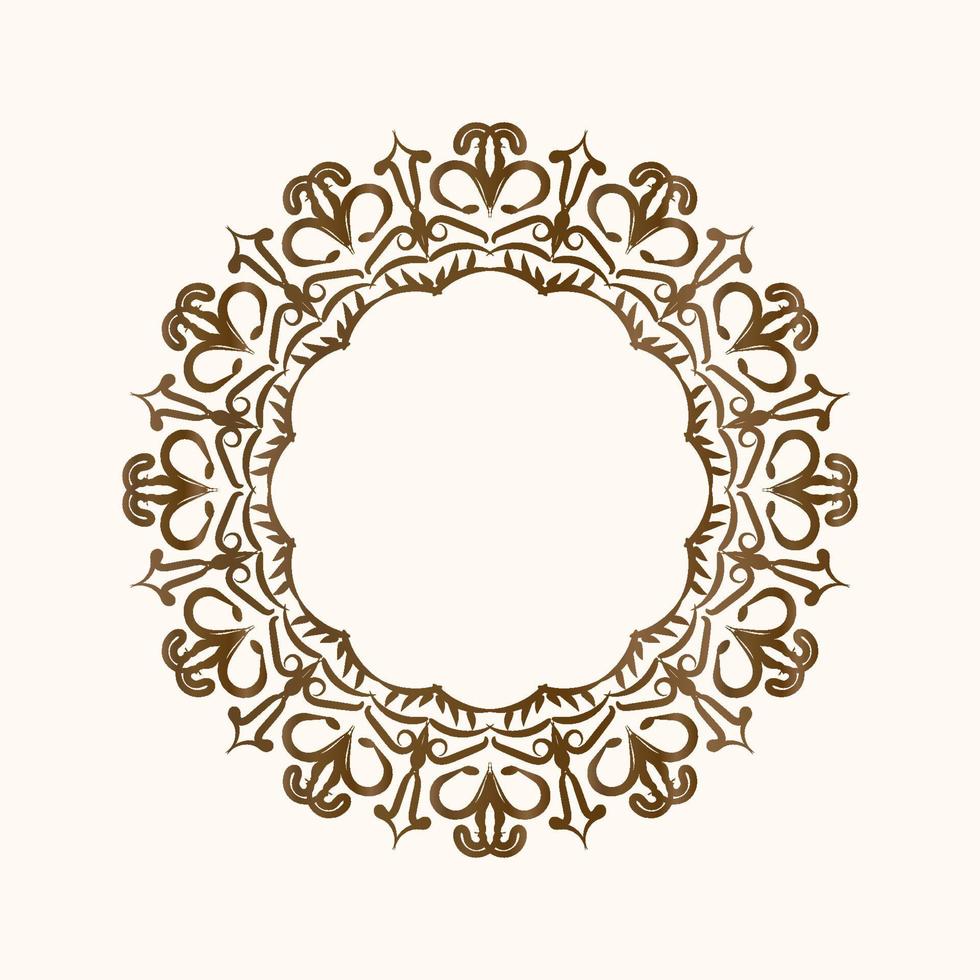 mandala ornament or flower vector