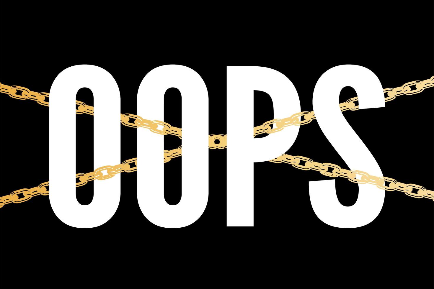 slogan oops phrase graphic vector leopard Print Fashion lettering