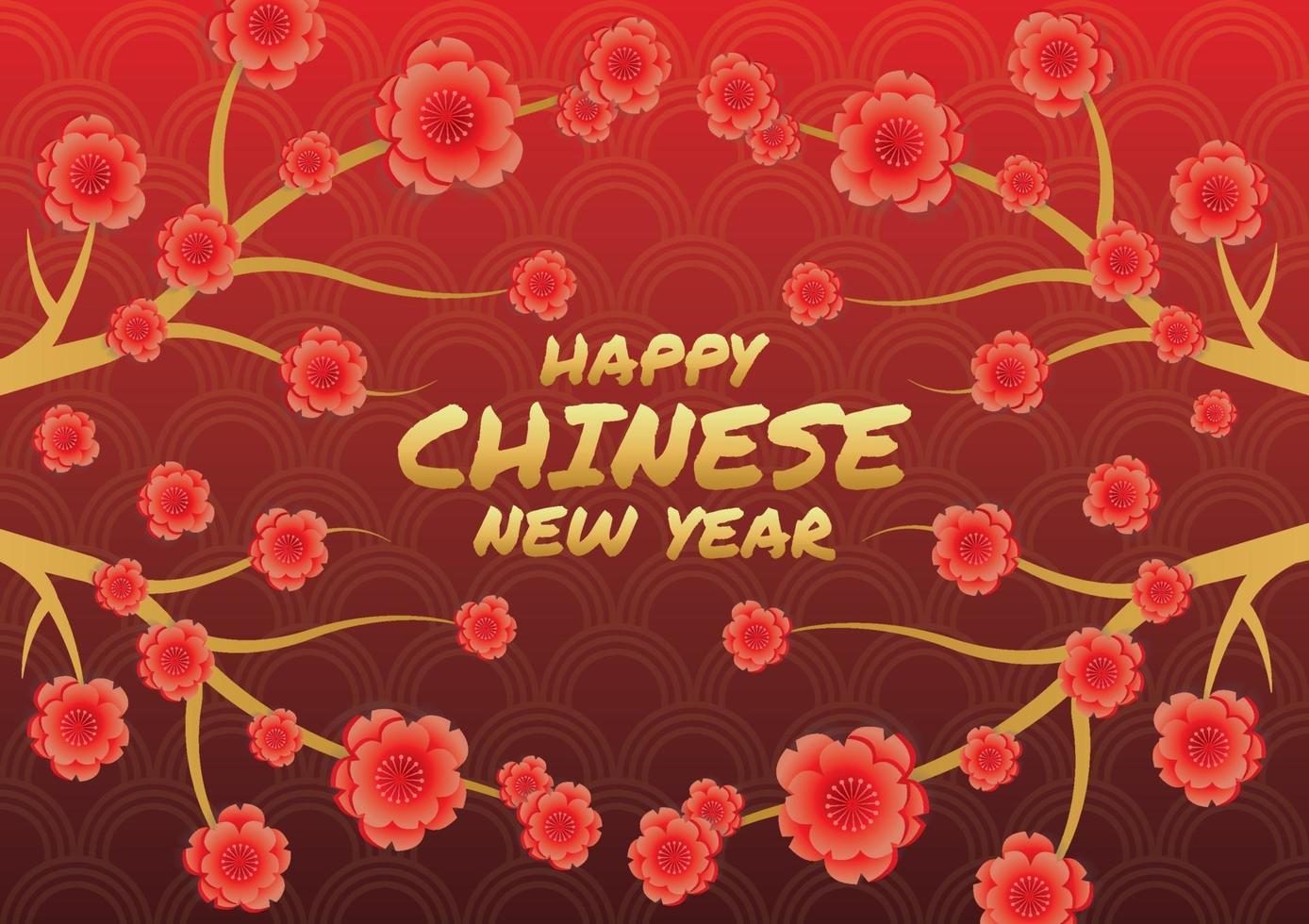 chinese new year art  background vector