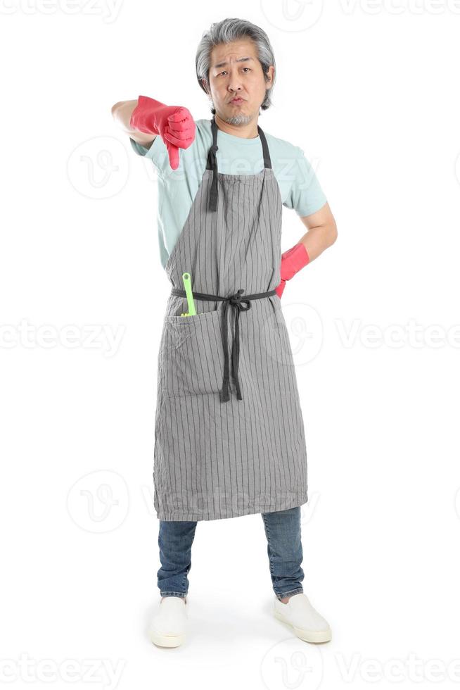 Senior Asian Housekeeper photo