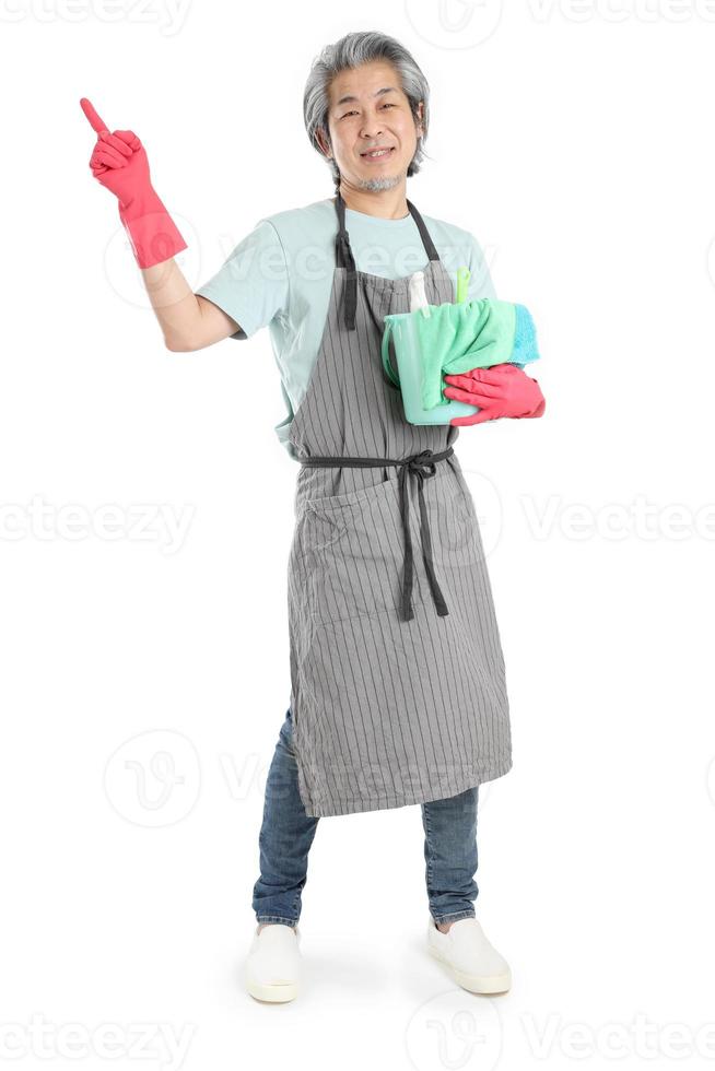 Senior Asian Housekeeper photo