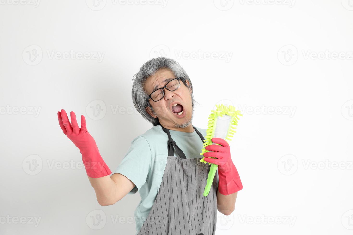 Senior Asian Housekeeper photo