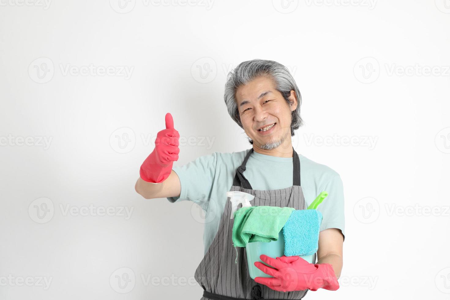 Senior Asian Housekeeper photo