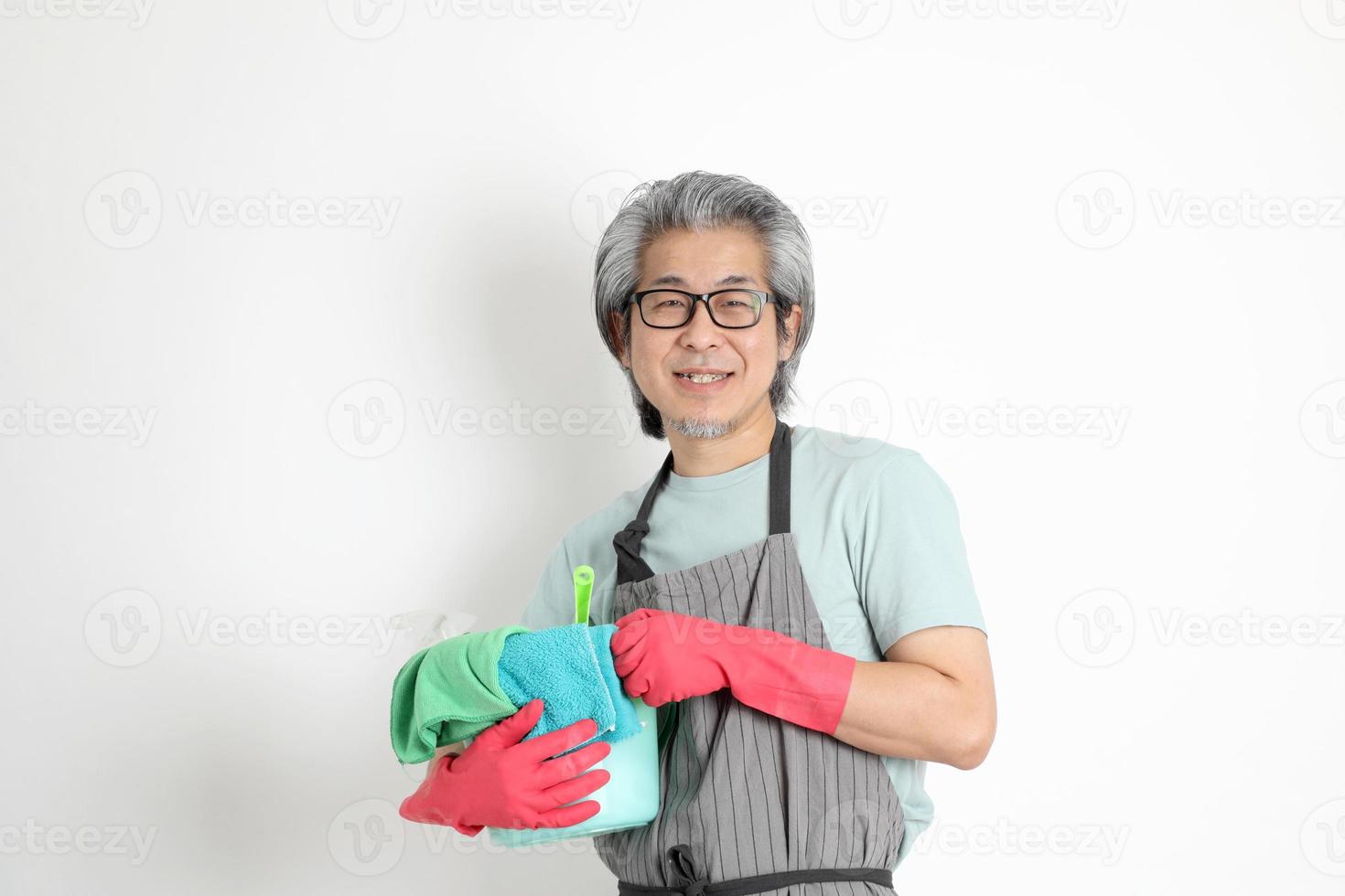 Senior Asian Housekeeper photo