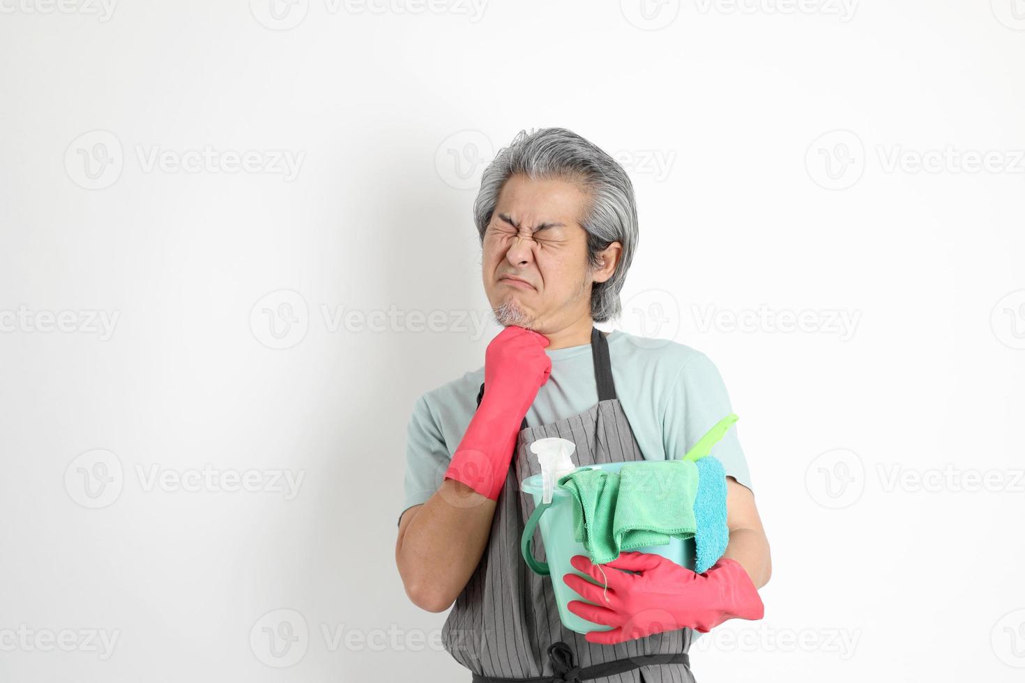 Senior Asian Housekeeper photo
