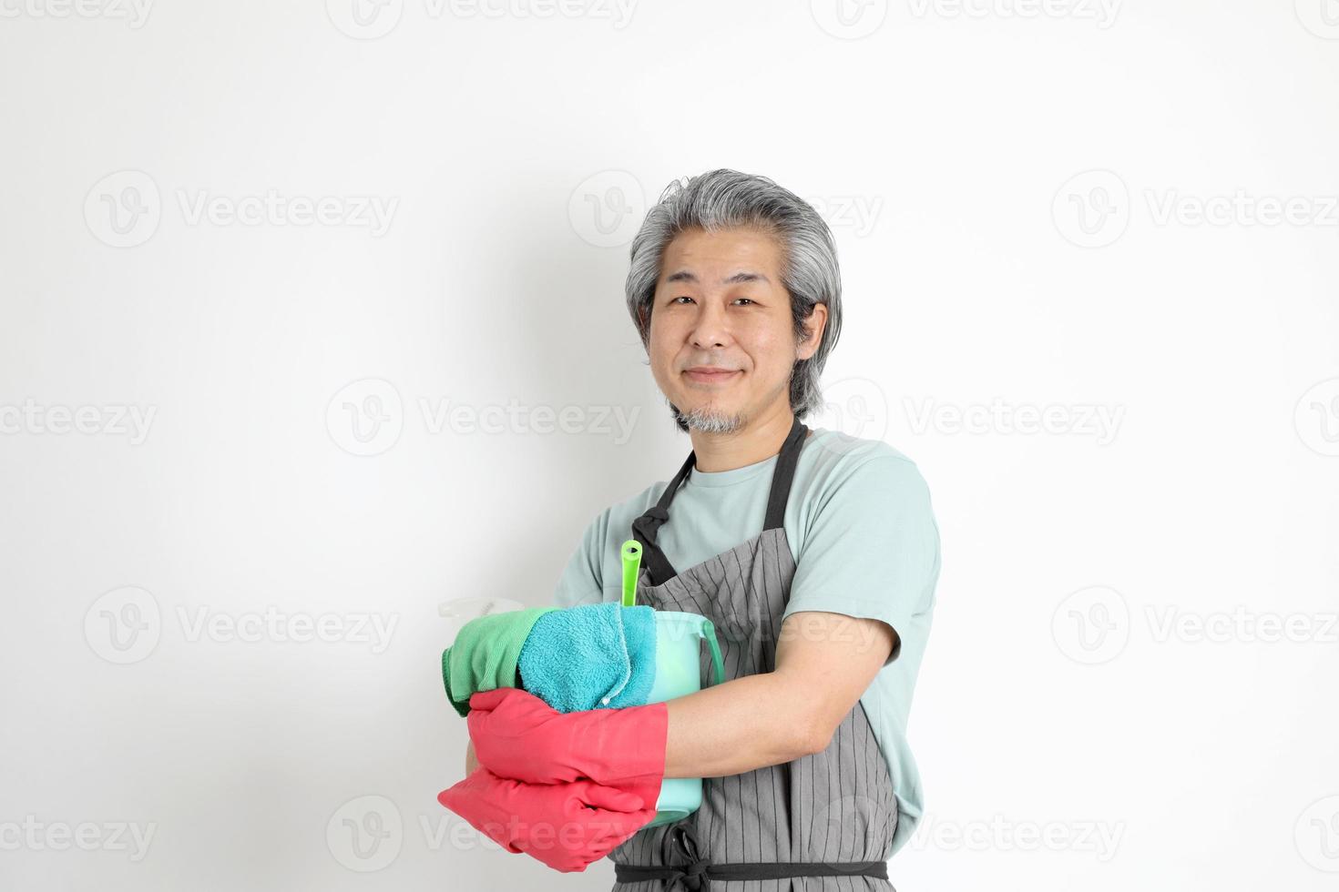 Senior Asian Housekeeper photo