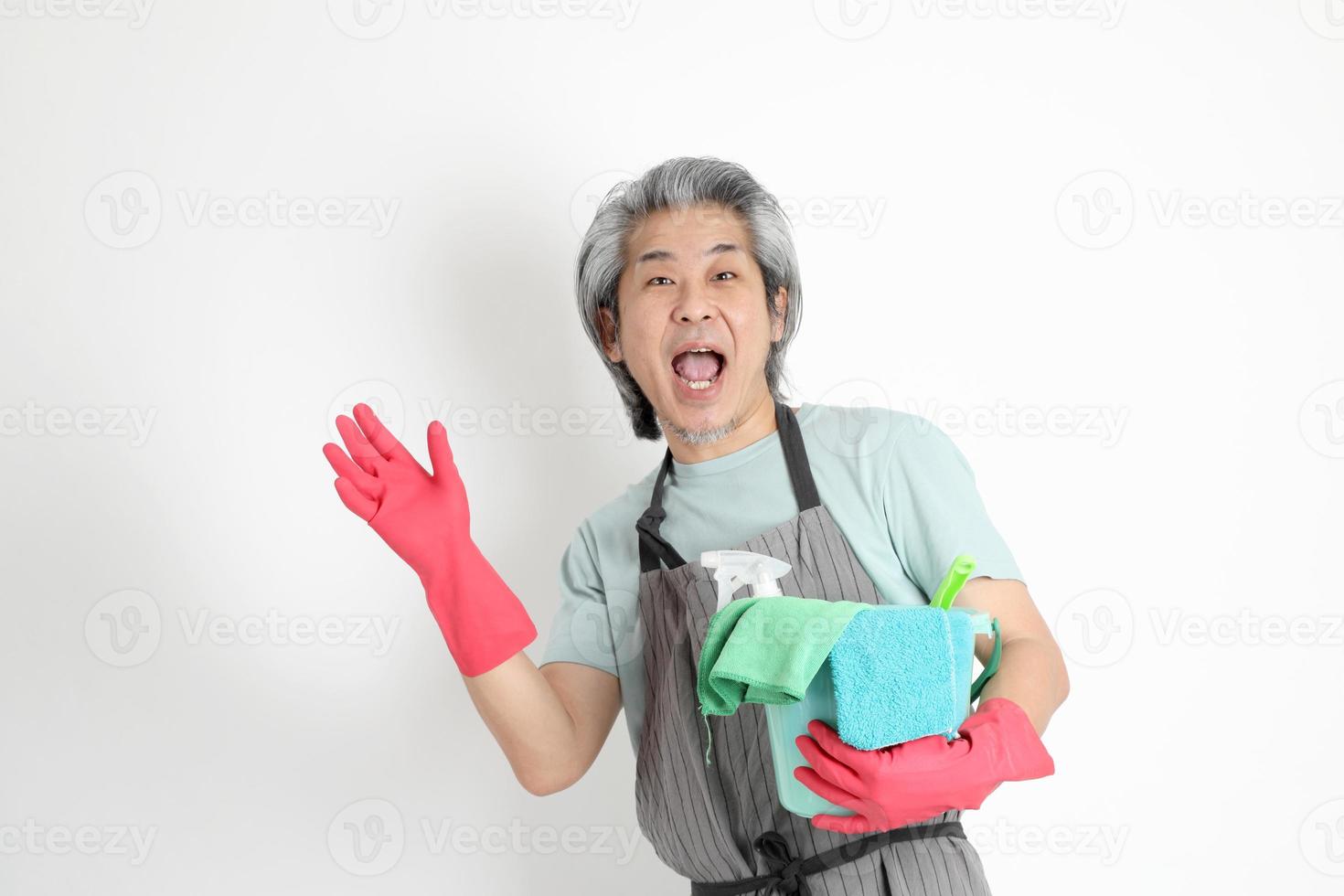 Senior Asian Housekeeper photo