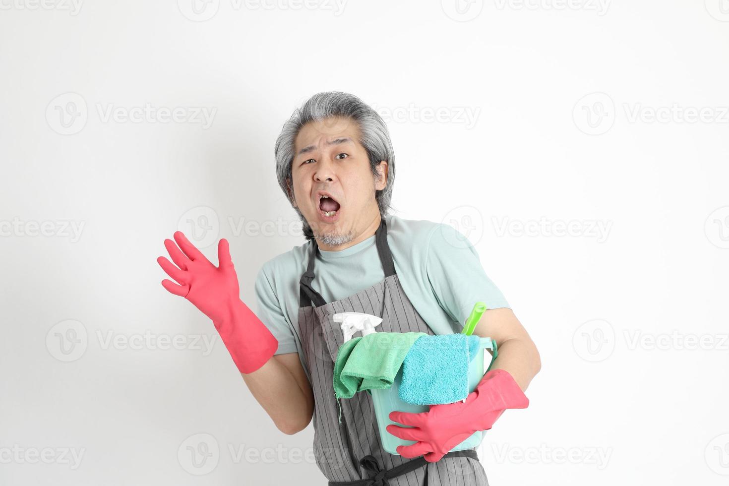 Senior Asian Housekeeper photo