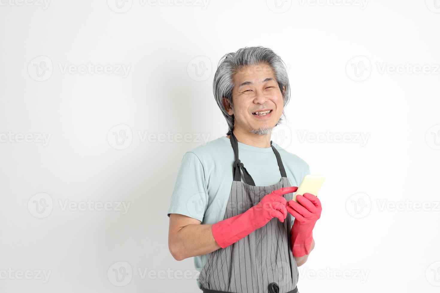 Senior Asian Housekeeper photo