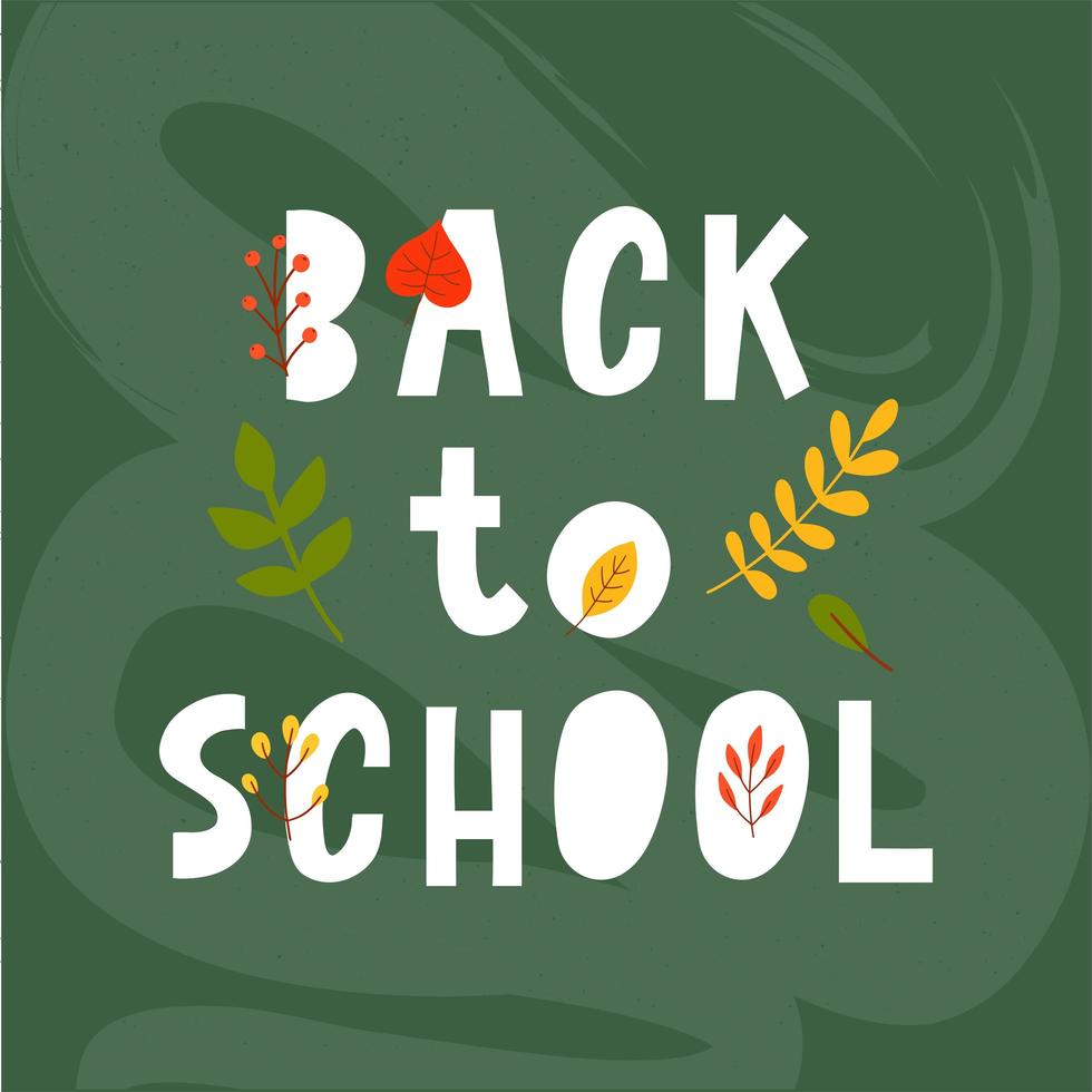 Back to School vector