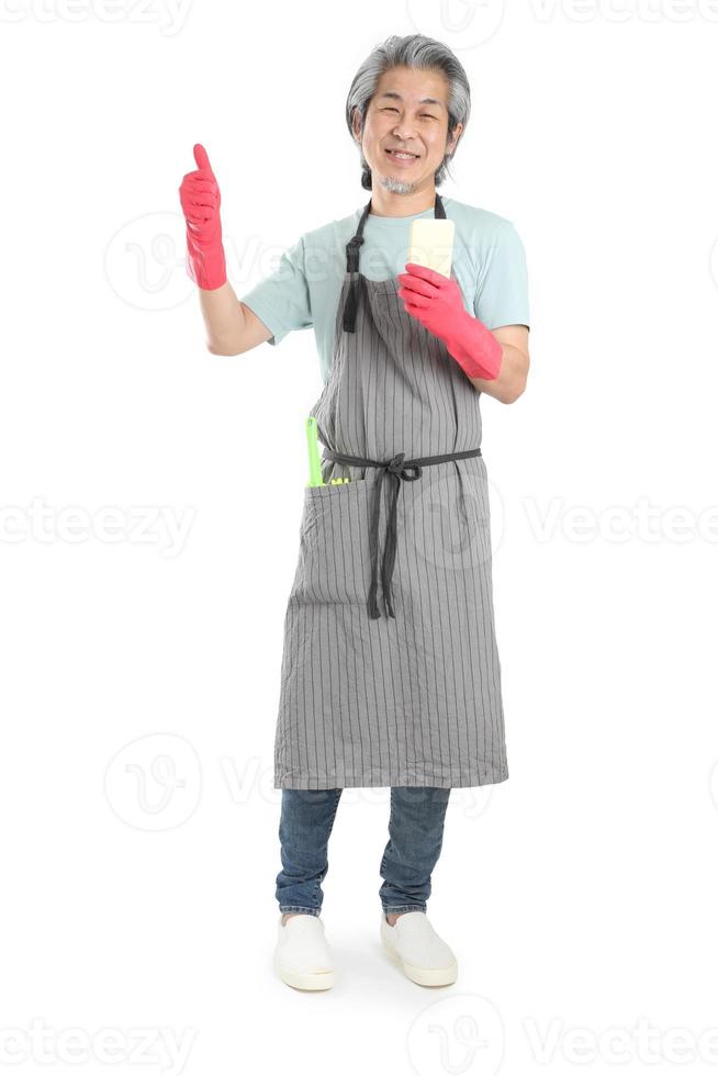 Senior Asian Housekeeper photo