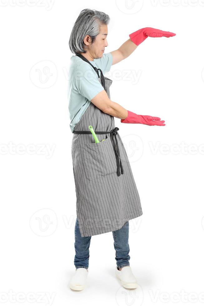 Senior Asian Housekeeper photo