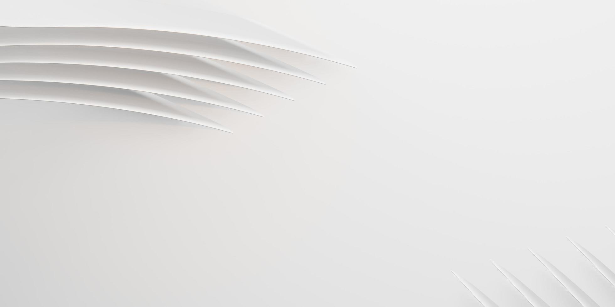 white parallel lines arc wave plastic tube surface distorted curve photo