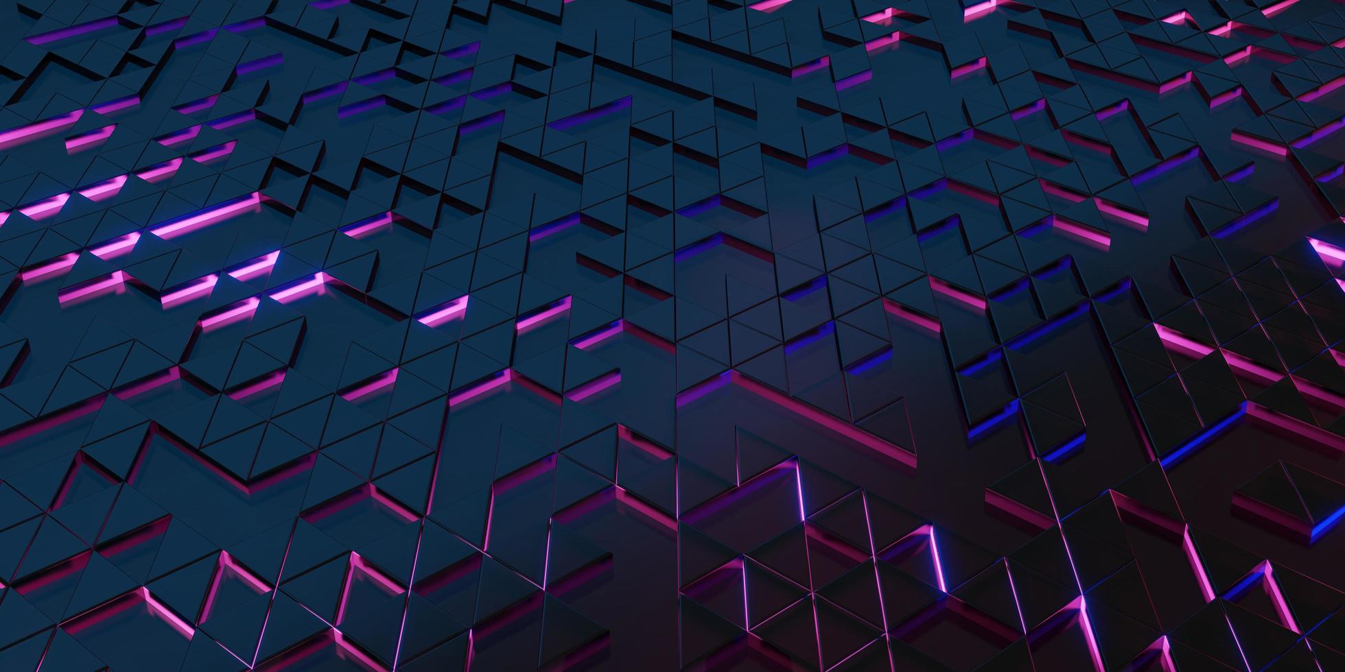 triangle pixel geometric abstraction glow technology background photo