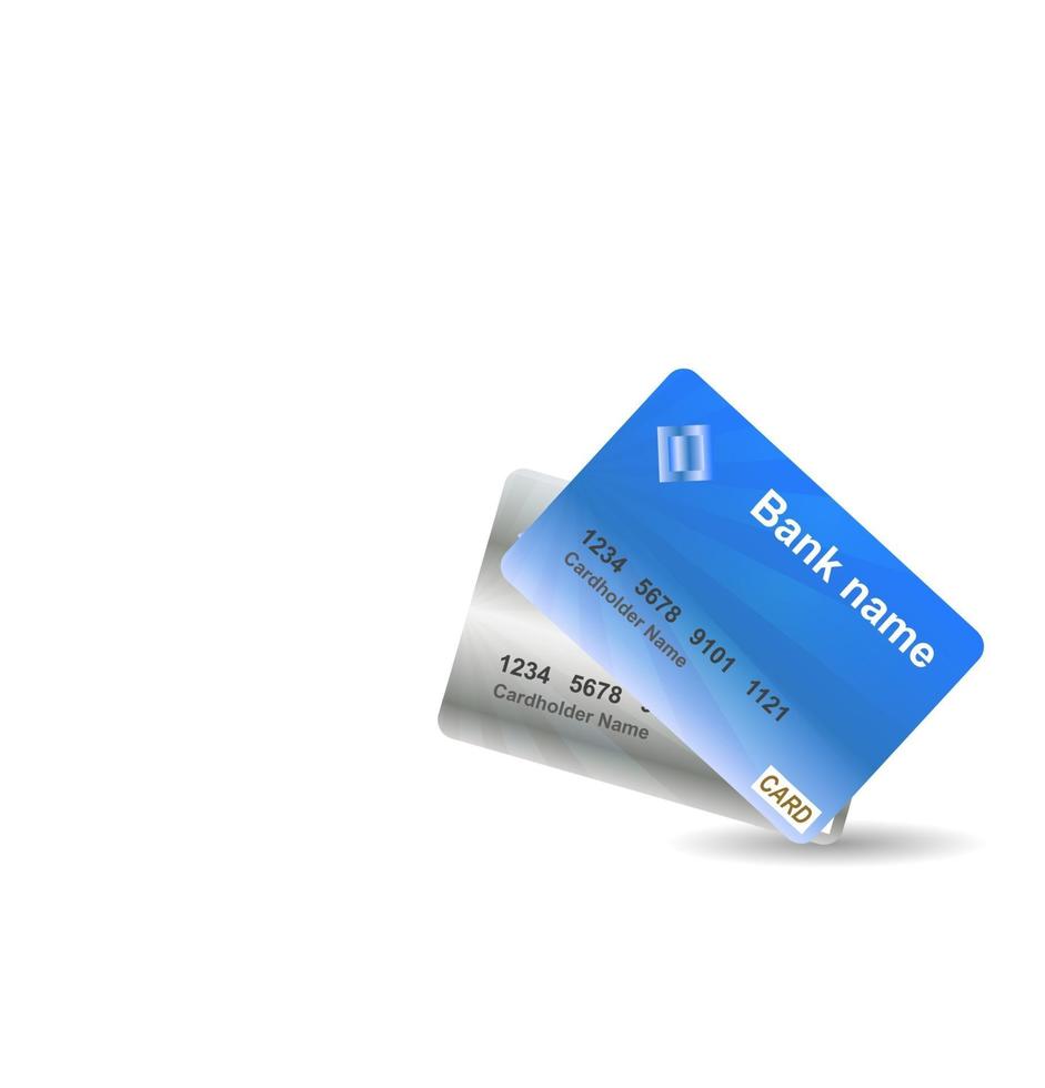 Credit card icon vector illustration