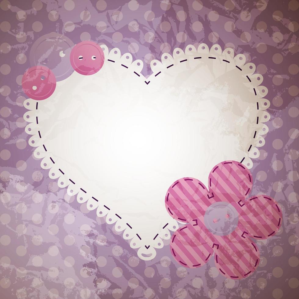 valentines day greeting card vector