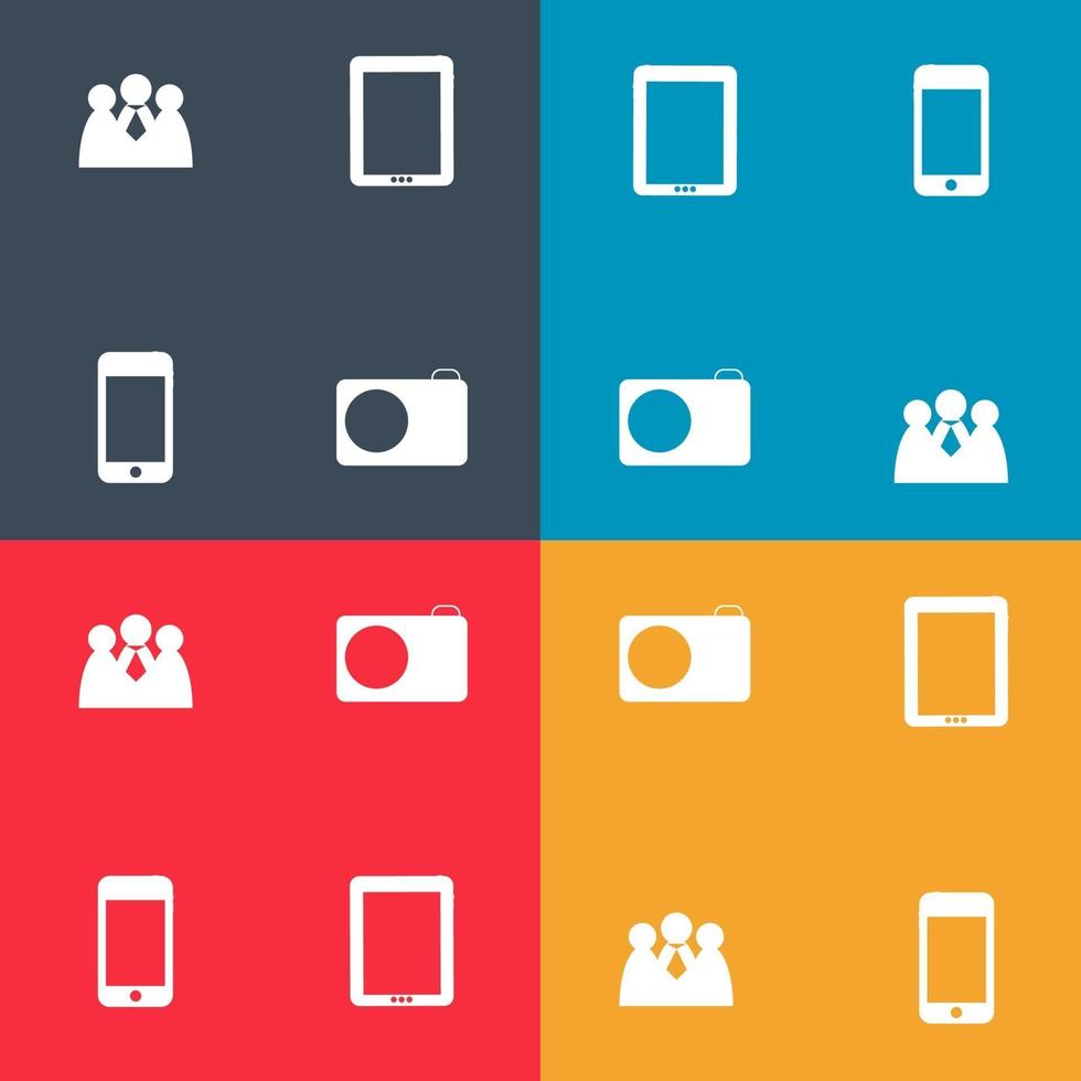 Set of icon for Infographic template design vector illustration