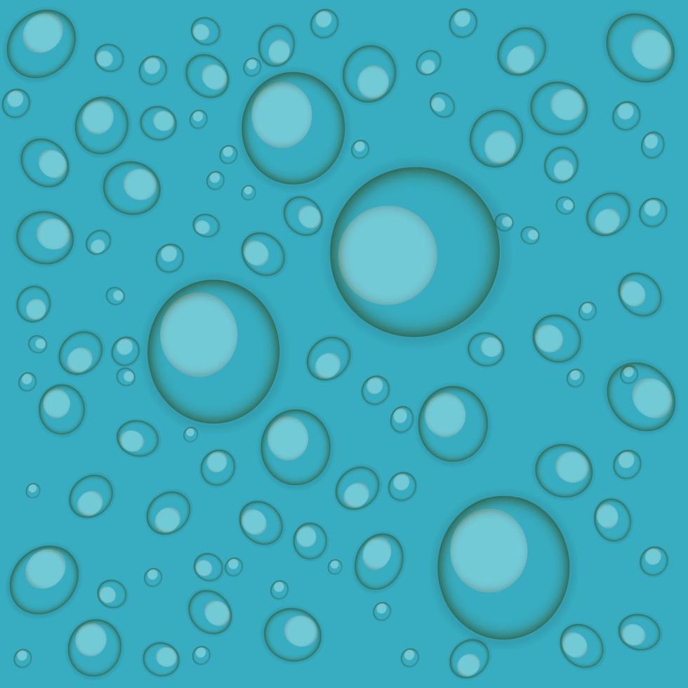 Abstract backgrounds with water drops vector