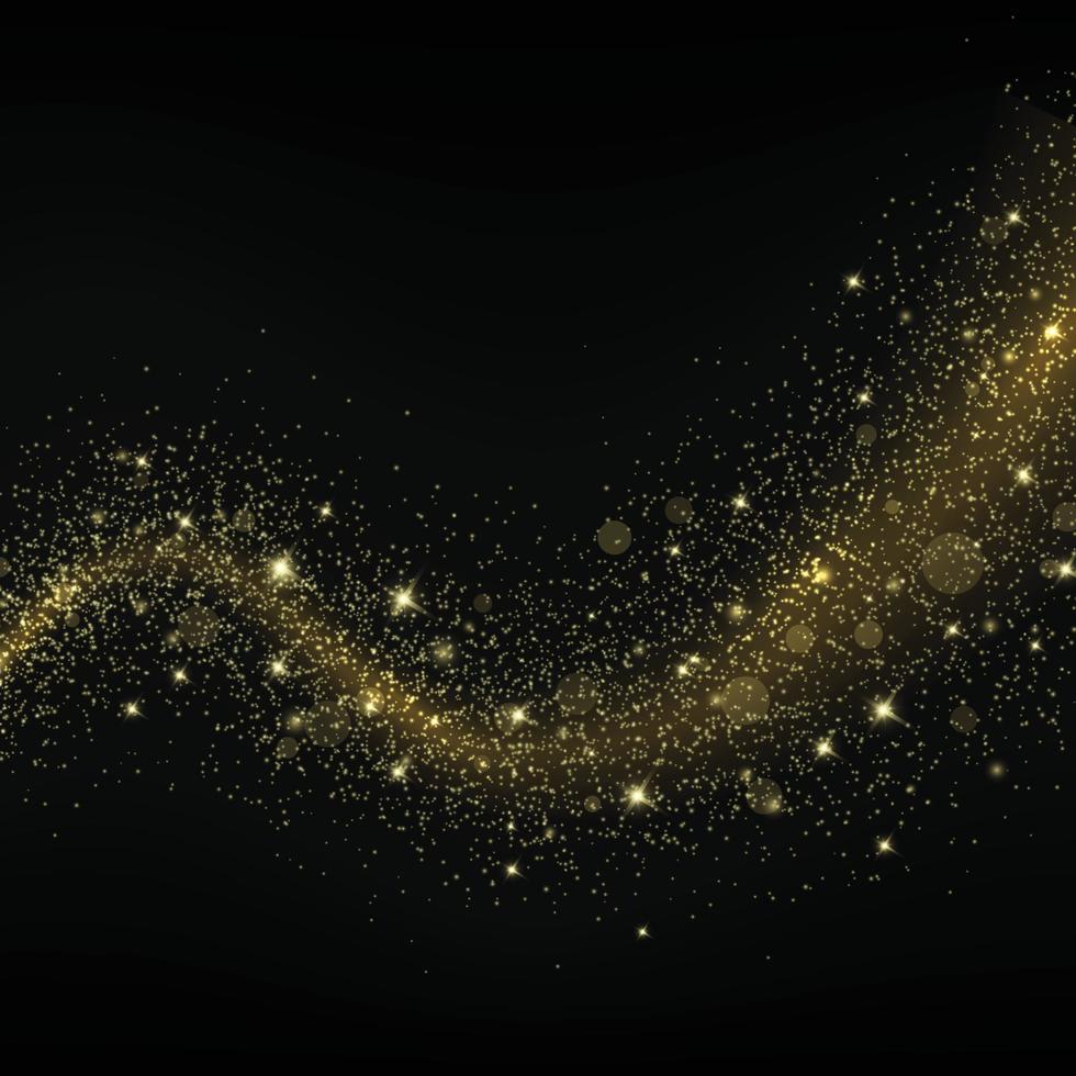 Fondo de galaxia espacial con plantilla de estrellas para su diseño vector