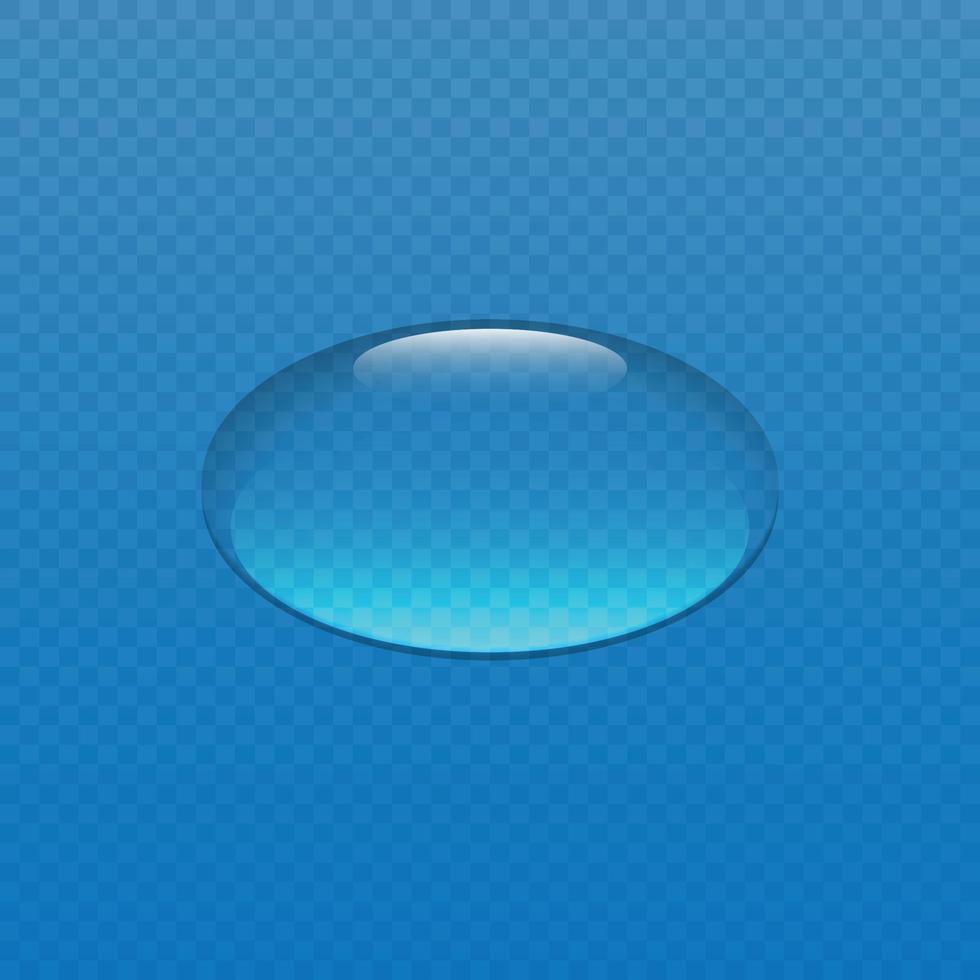 Water drop Isolated Template for your design vector