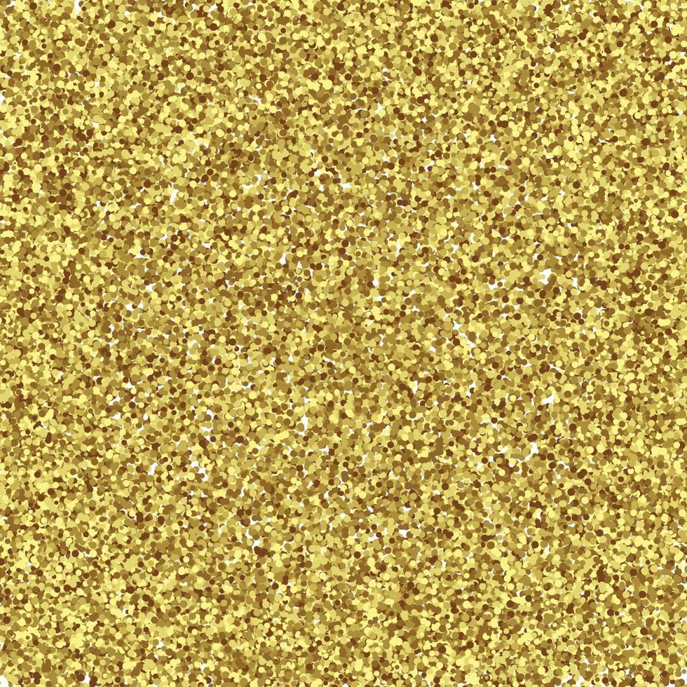 Gold Foil Glitter Texture Isolated Template for your design vector