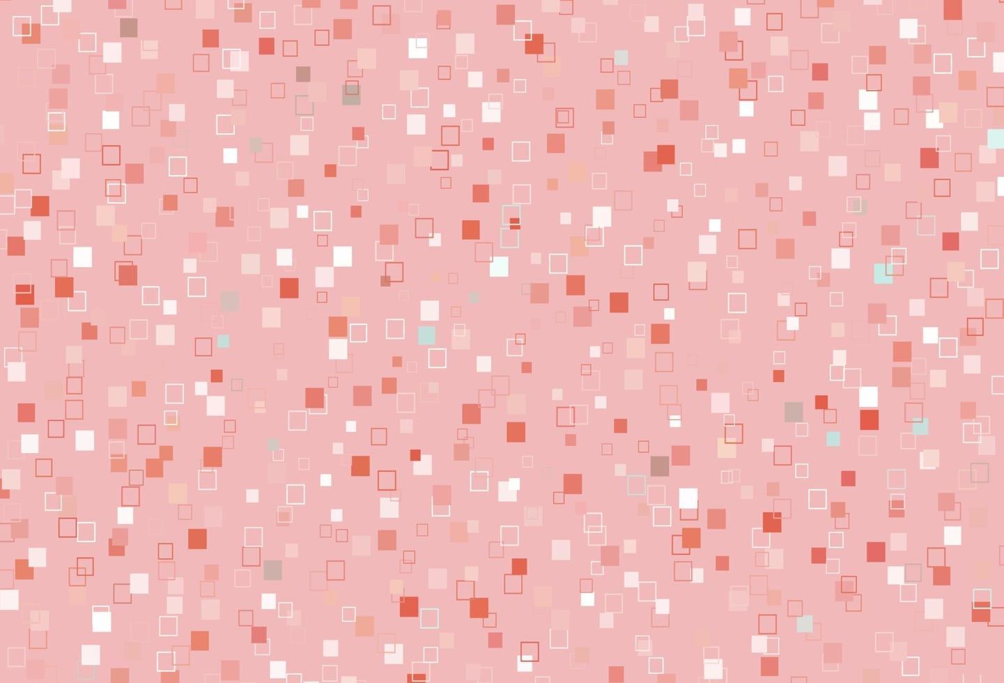 Light Red vector background with rectangles.