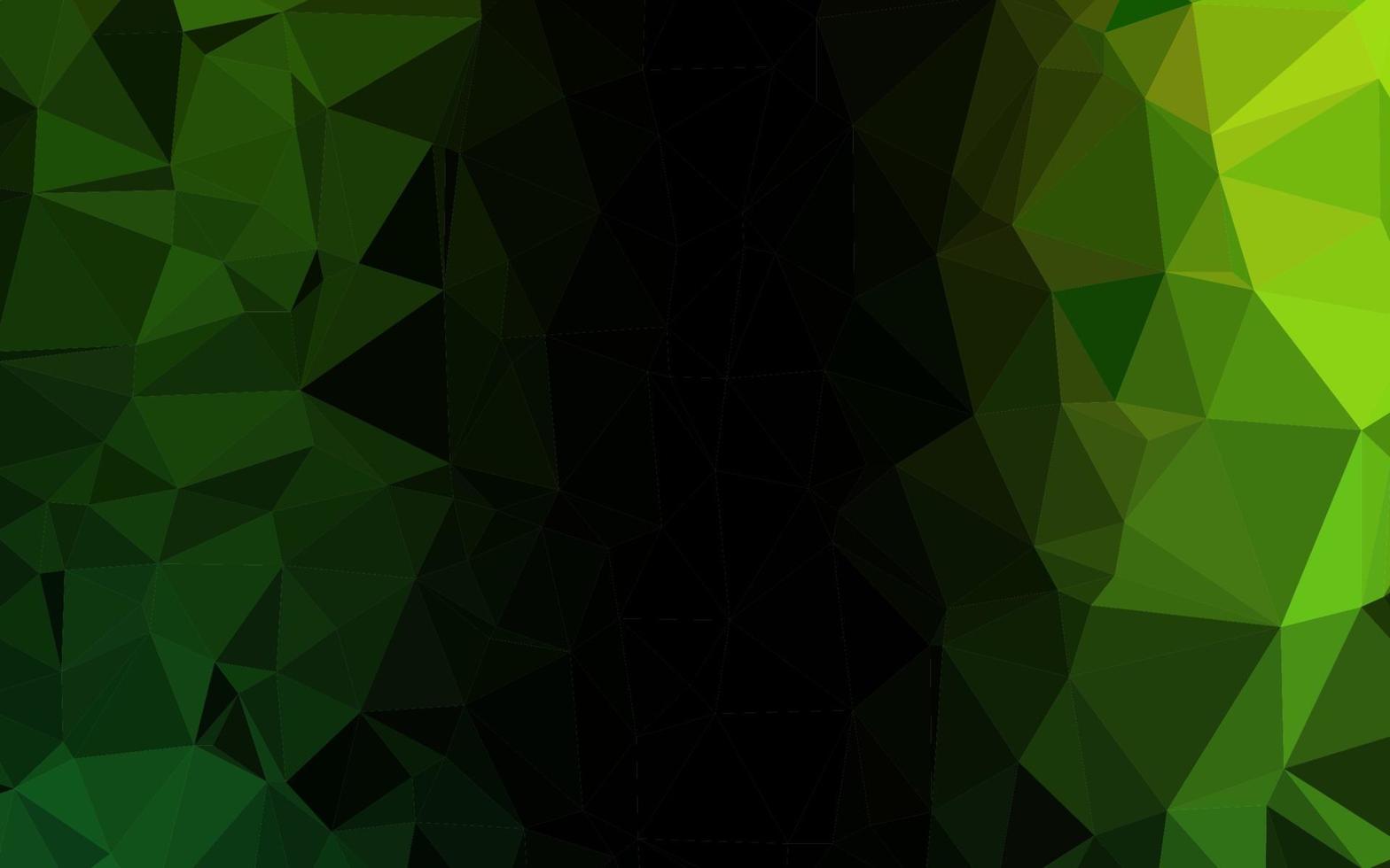 Light Green vector low poly texture.