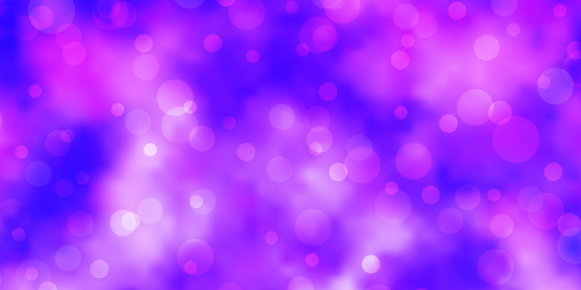 Light Purple vector layout with circle shapes.