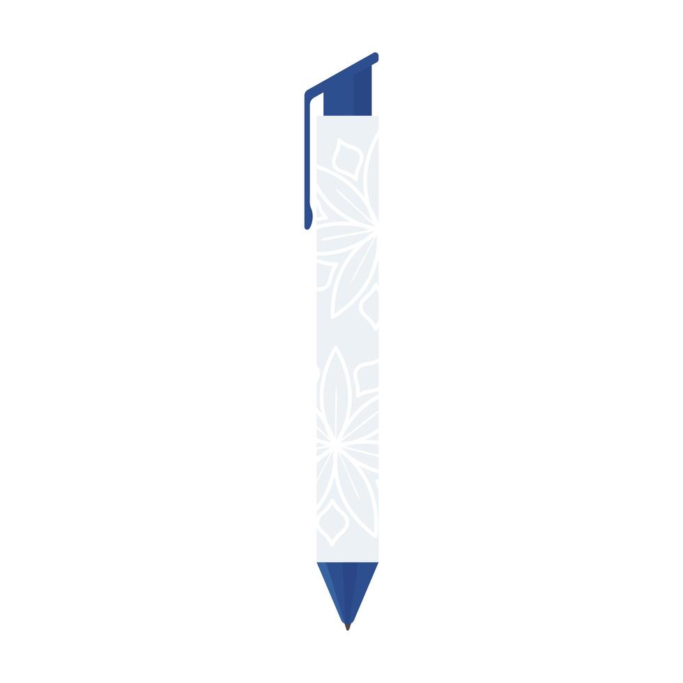corporate pen stationery vector