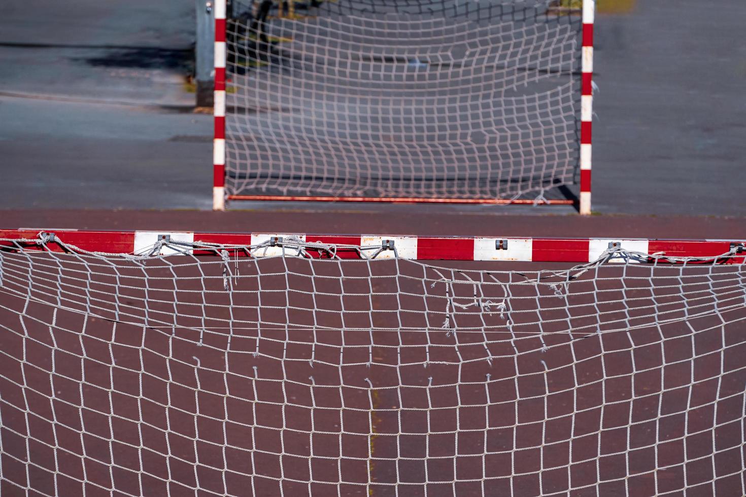 Street soccer goal sport equipment photo