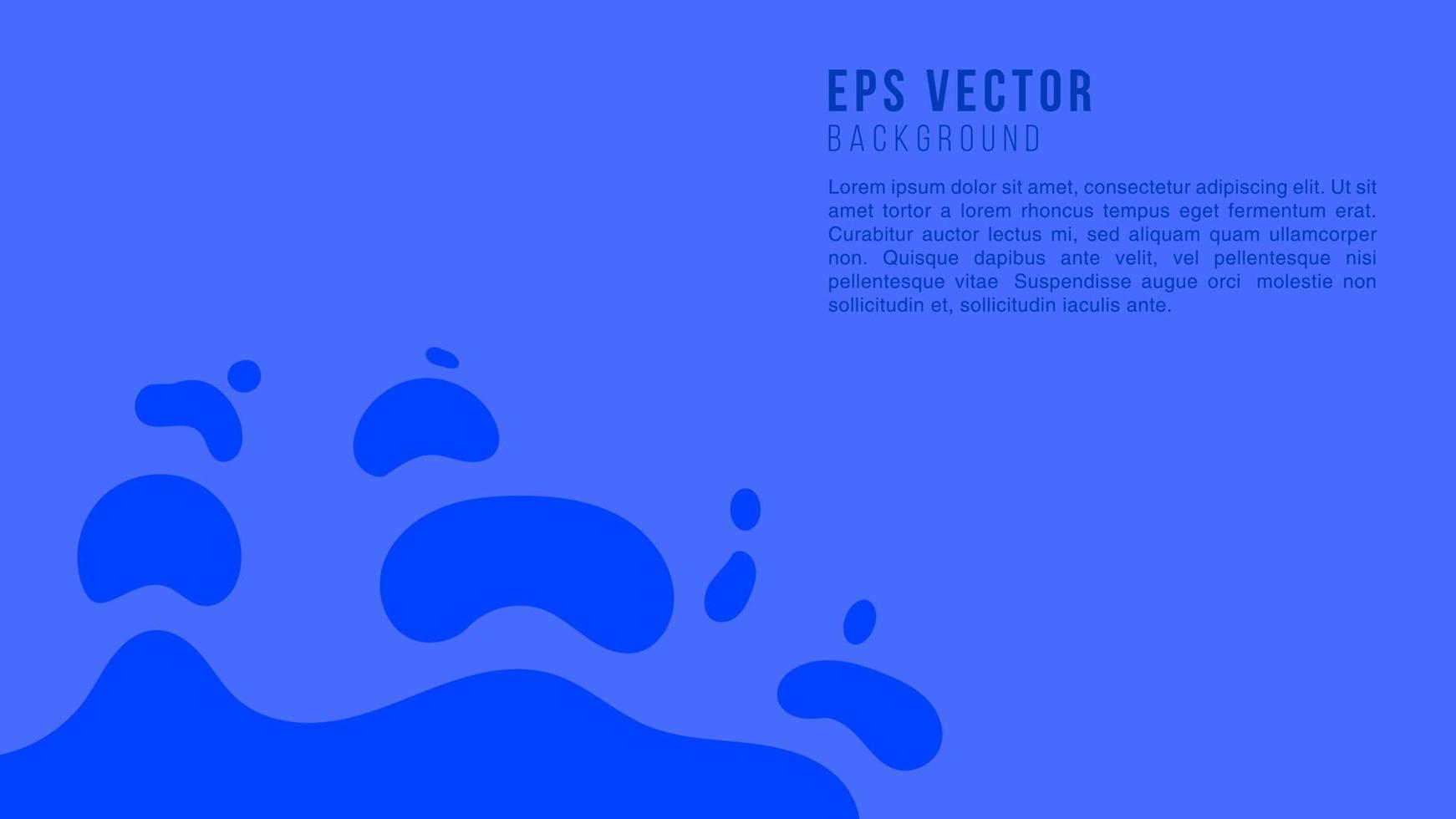 Fondo de forma de onda abstracta ondulada azul oscuro púrpura vector eps