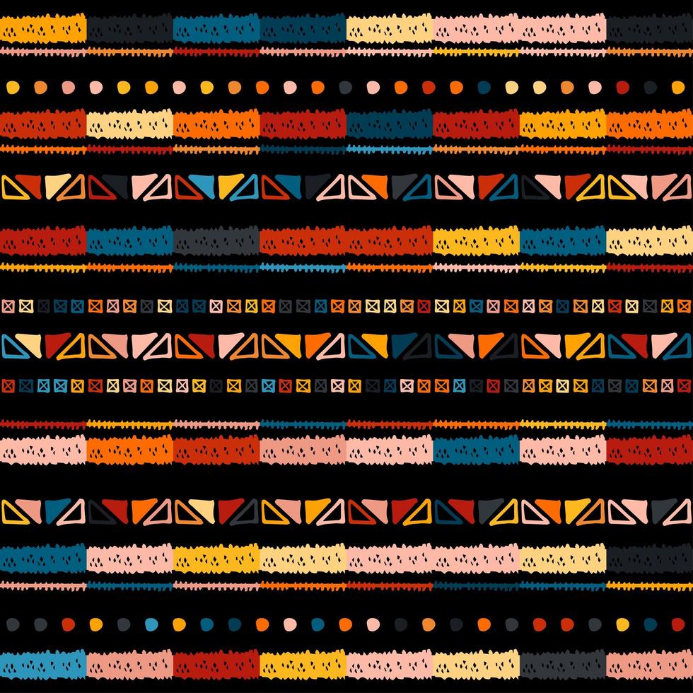 Ethnic seamless in native style. Vector pattern