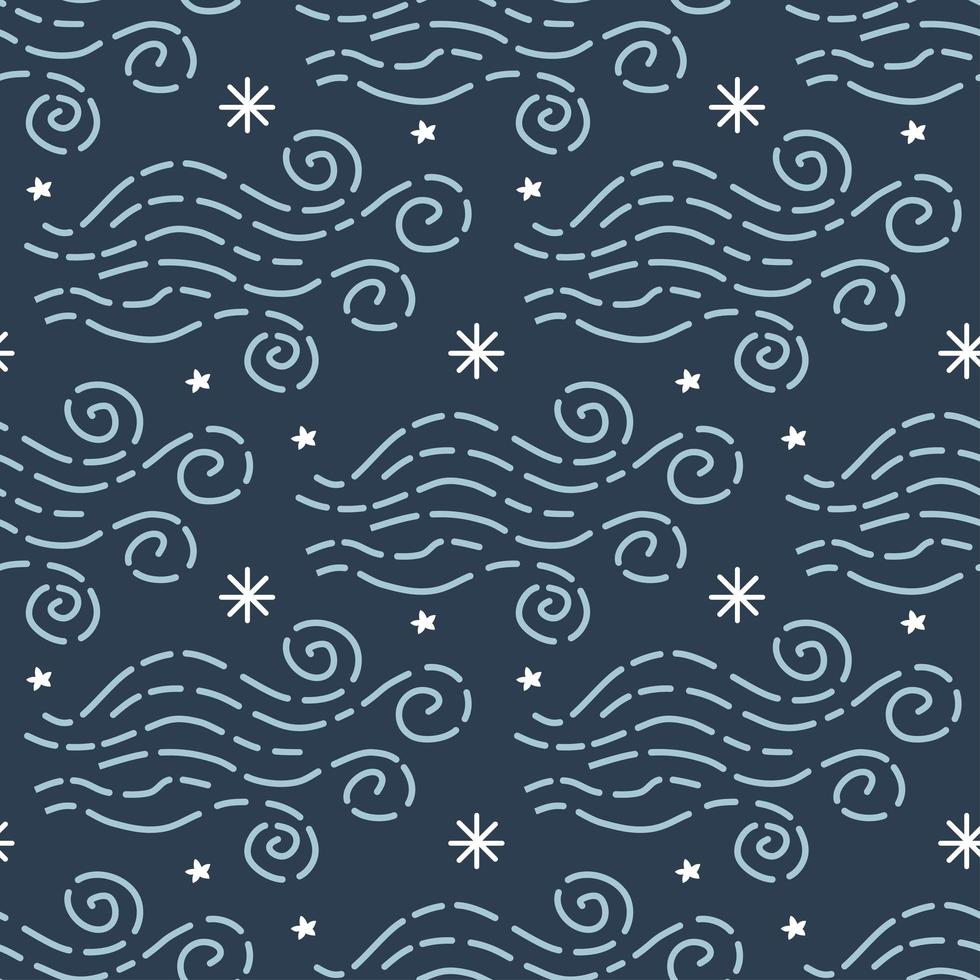 Seamless weather pattern. Vector illustration for kids