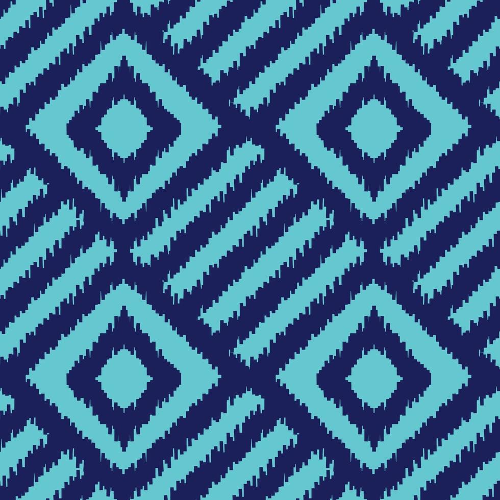 Ethnic squared seamless pattern vector
