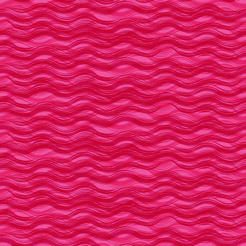 Abstract Waves Seamless Pattern vector